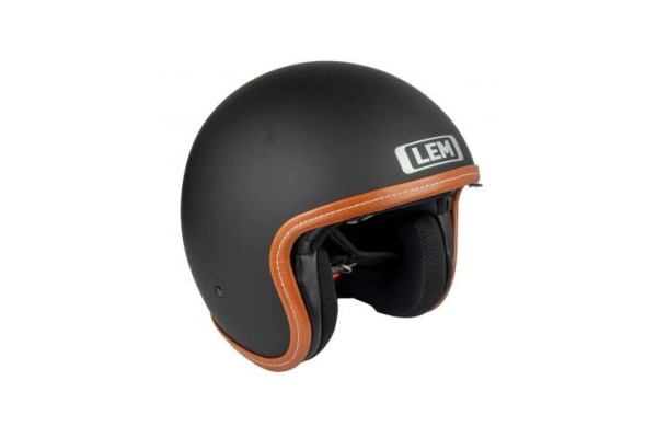 CASCO LEM SPORT NEGRO MATE