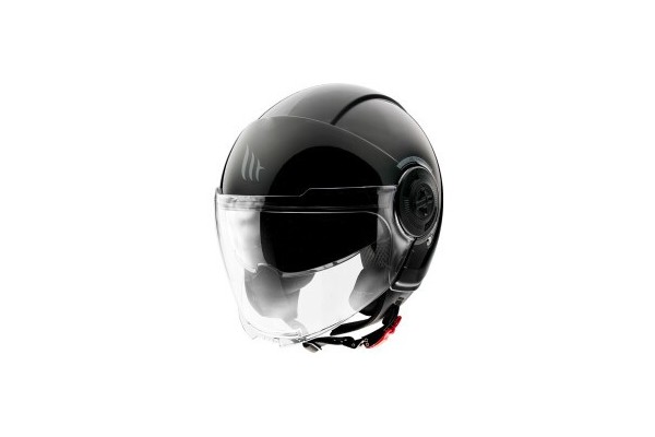 Casco MT Helmets Viale SV Solid A1 Gloss Black