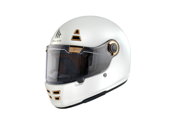 CASCO INTEGRAL MT JARAMA SOLID A0 GLOSS PEARL WHITE