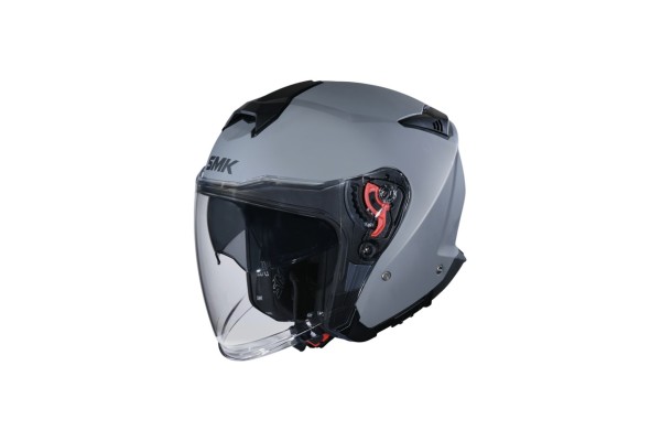 Casco Smk GTJ Gris Cemento Mate